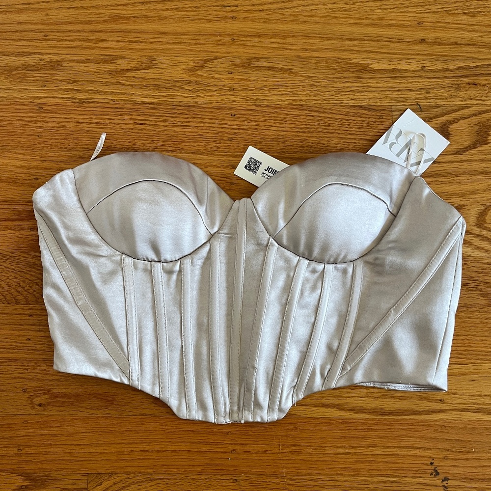 NWT Zara Bustier Corset